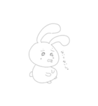 感情うさぎ達（個別スタンプ：1）