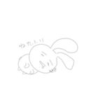 感情うさぎ達（個別スタンプ：3）