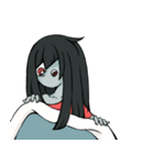 赤い服の少女ー栗ちゃん（個別スタンプ：2）