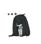 赤い服の少女ー栗ちゃん（個別スタンプ：9）