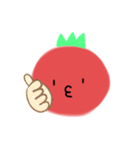 赤いトマトさん（個別スタンプ：6）