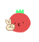 赤いトマトさん（個別スタンプ：12）