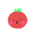 赤いトマトさん（個別スタンプ：21）