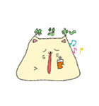 毎日のゆったりねこ1（個別スタンプ：3）
