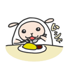 エブリデイひつじ（個別スタンプ：1）