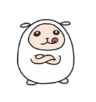 エブリデイひつじ（個別スタンプ：16）