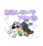 わんちゃんと女の子の日常〜敬語ver.〜（個別スタンプ：11）