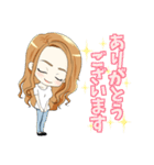 わんちゃんと女の子の日常〜敬語ver.〜（個別スタンプ：18）