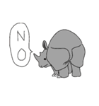 ゆるい野生動物から一言（個別スタンプ：2）