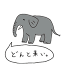 ゆるい野生動物から一言（個別スタンプ：23）