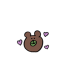 おクマさん（個別スタンプ：17）