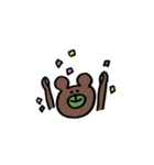 おクマさん（個別スタンプ：18）
