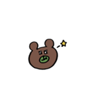 おクマさん（個別スタンプ：22）