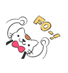 わたしがねこしゃちょーです（個別スタンプ：4）
