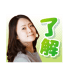 菜菜妃のオリジナルLINEスタンプ（個別スタンプ：4）