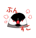 もちまる鳥 文鳥編（個別スタンプ：5）