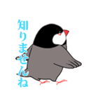 もちまる鳥 文鳥編（個別スタンプ：9）
