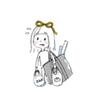 服をつくる人のスタンプ（個別スタンプ：9）