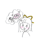服をつくる人のスタンプ（個別スタンプ：24）