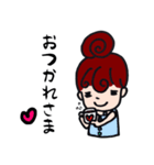可愛い挨拶♡わくわくさん（個別スタンプ：15）