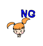 ナガネギチャン。の女の子スタンプ②（個別スタンプ：2）