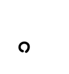 一文字ひらがな パート3（個別スタンプ：31）