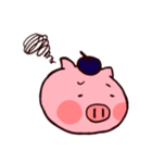 ぶたのピエール＆とりの梅（個別スタンプ：10）