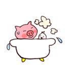 ぶたのピエール＆とりの梅（個別スタンプ：24）