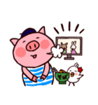 ぶたのピエール＆とりの梅（個別スタンプ：28）