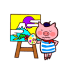 ぶたのピエール＆とりの梅（個別スタンプ：32）