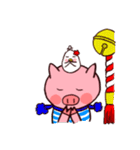 ぶたのピエール＆とりの梅（個別スタンプ：33）