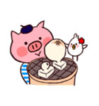 ぶたのピエール＆とりの梅（個別スタンプ：36）