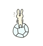 ボッチャうさぎ（個別スタンプ：10）