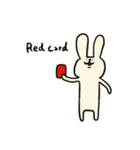 ボッチャうさぎ（個別スタンプ：12）