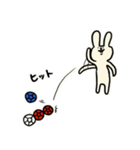 ボッチャうさぎ（個別スタンプ：20）