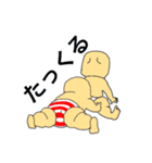 ラクビー赤ちゃんず（個別スタンプ：3）