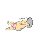 ラクビー赤ちゃんず（個別スタンプ：6）