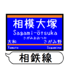 相鉄線 いずみ野線 駅名 シンプル＆いつでも（個別スタンプ：15）