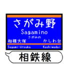 相鉄線 いずみ野線 駅名 シンプル＆いつでも（個別スタンプ：16）