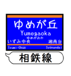 相鉄線 いずみ野線 駅名 シンプル＆いつでも（個別スタンプ：24）