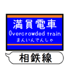 相鉄線 いずみ野線 駅名 シンプル＆いつでも（個別スタンプ：30）