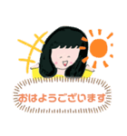 ねことみり子ちゃんの日常会話（個別スタンプ：7）
