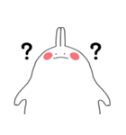 二文字 ウサギ（個別スタンプ：14）