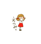 毎日！りぼんの女の子（個別スタンプ：11）