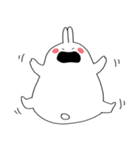 二文字 ウサギ (字のない ver.)（個別スタンプ：15）