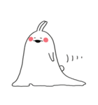二文字 ウサギ (字のない ver.)（個別スタンプ：20）