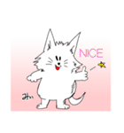 まるで子猫のような不思議なわんコ「みぃ」（個別スタンプ：1）