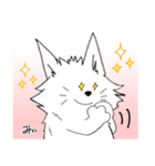 まるで子猫のような不思議なわんコ「みぃ」（個別スタンプ：7）