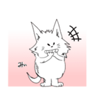 まるで子猫のような不思議なわんコ「みぃ」（個別スタンプ：10）