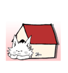 まるで子猫のような不思議なわんコ「みぃ」（個別スタンプ：11）